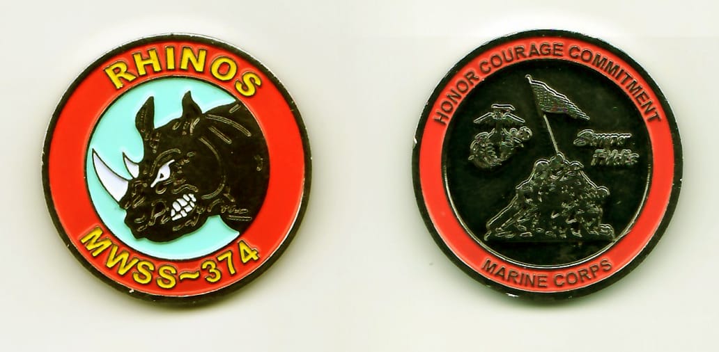 Round shaped, silver colored coin, 1-1/2 inches in diameter.