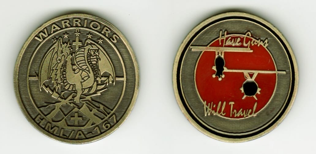 Round shaped, antique brass colored coin, 1 1/4  inches in diameter.