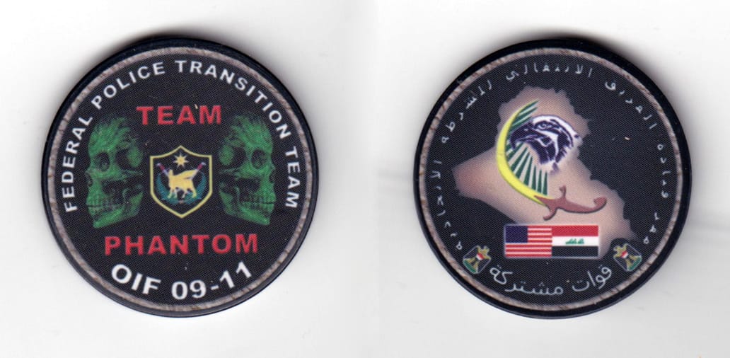 Round shaped, gray colored poker chip 1-5/8 inches in diameter.