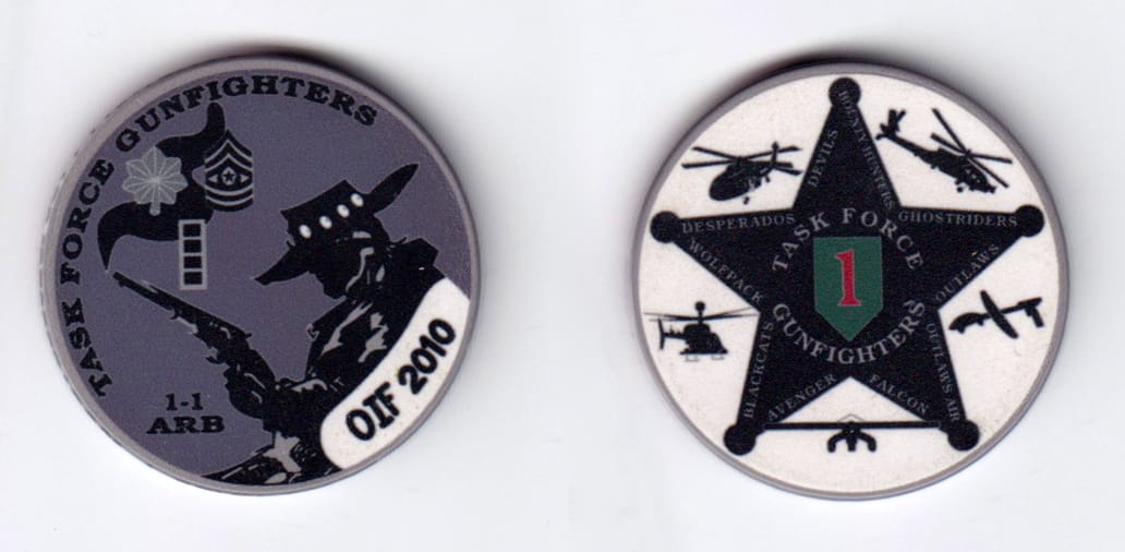 Round shaped, gray colored poker chip, 1-1/2 inches in diameter.