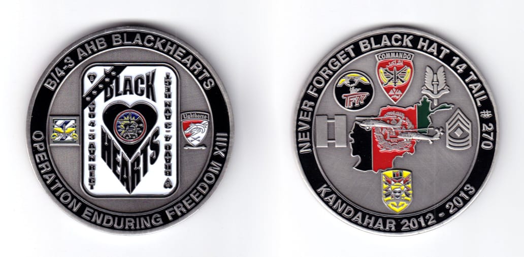 Round shaped coin, antique pewter in color, 2 33/64 inches in diameter.