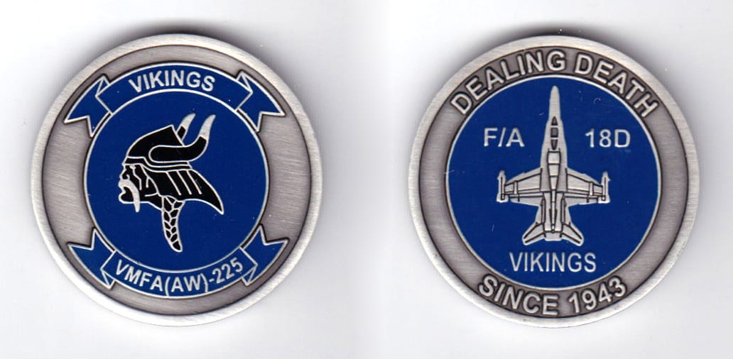 Round shaped coin, pewter in color, 1 1/2 inches in diameter.